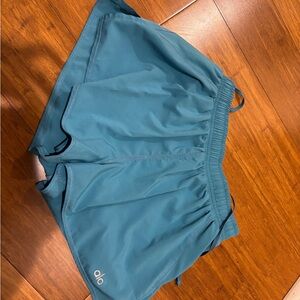 ALO Yoga Teal Athletic Shorts